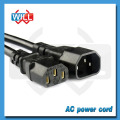 Electrical Power Extension Cord for TV Laptop Computer